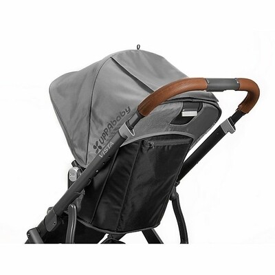 Custom Faux Leather Zip on Handlebar Covers for UppaBaby Vista