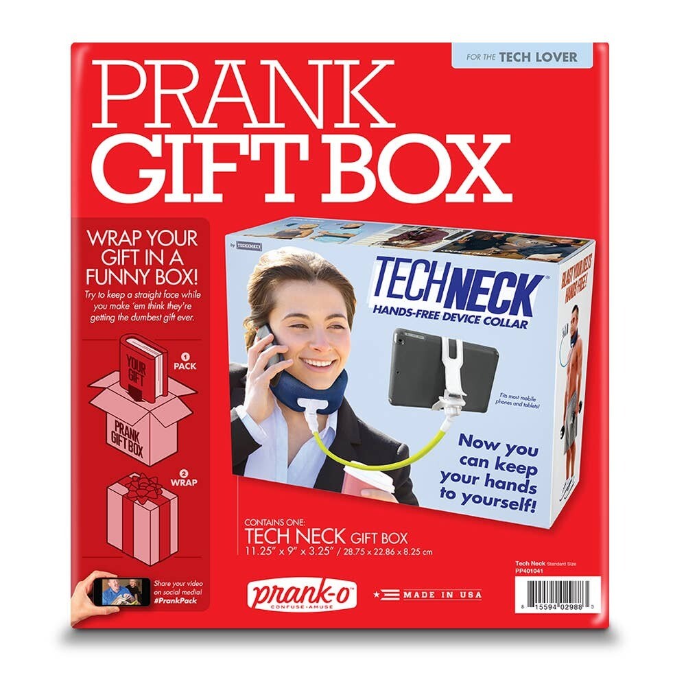Prank Gift Box Tech Neck