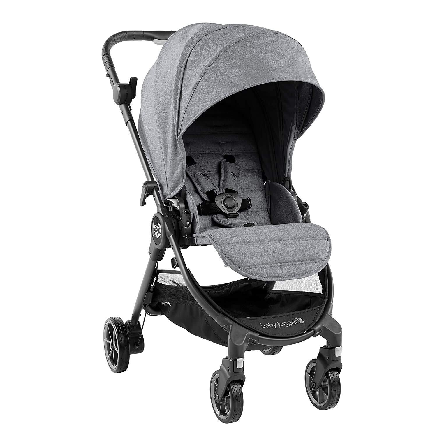 Baby Jogger Tour Lux Premium Reversible Travel Stroller - Slate Grey Melange