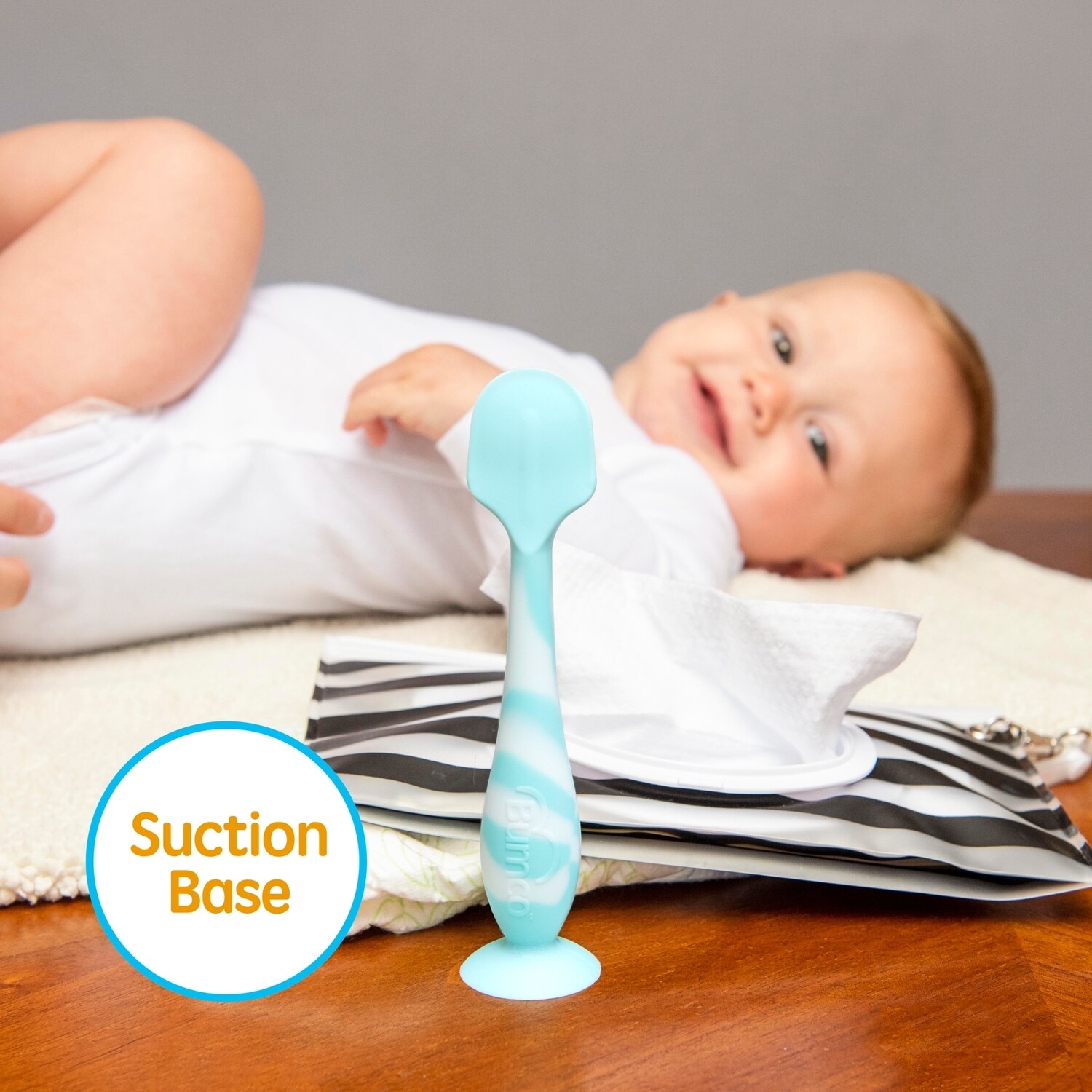 Bumco Baby Bum Brush Aqua Swirl