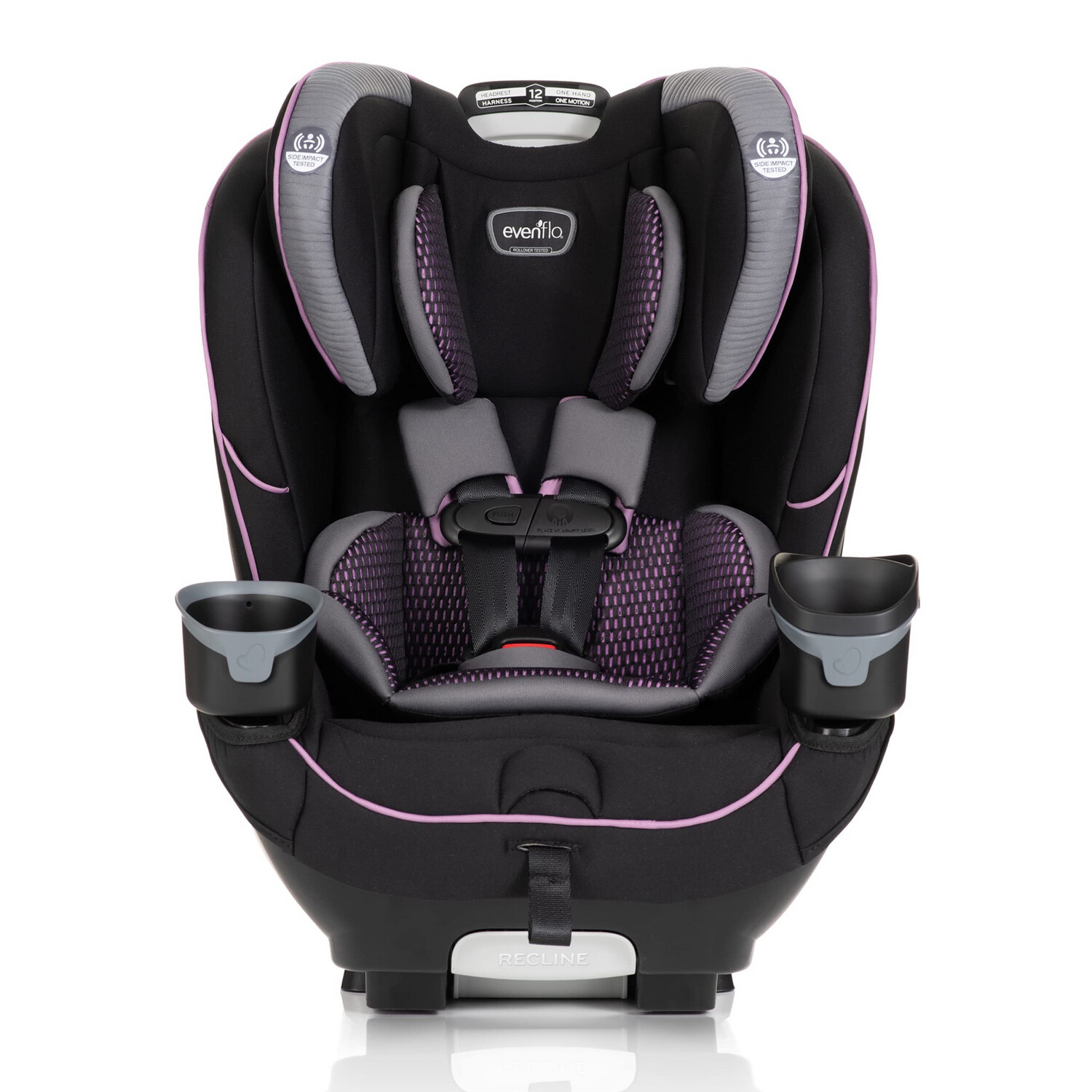 Evenflo EveryFit 4in1 Convertible Car Seat Augusta Purple