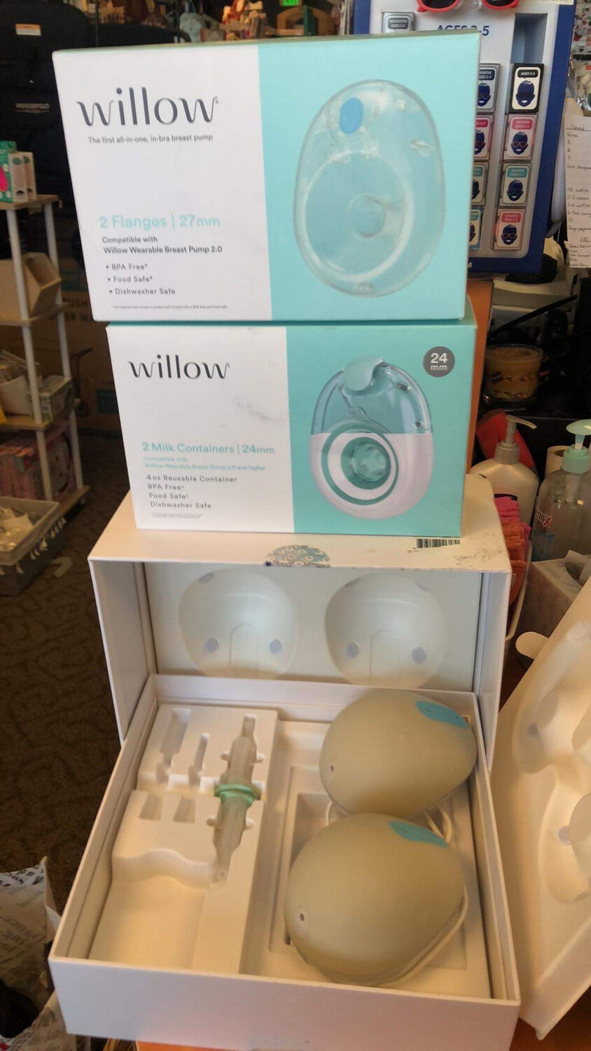 Preloved Willow 2 Wearable Double Hands Free Breast Pump - gently used