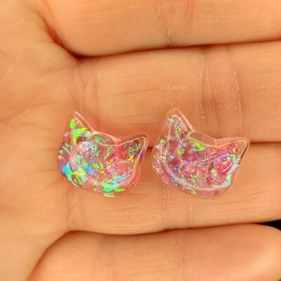The Sparkle Nerds - Cat Stud Earrings