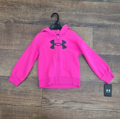 Under Armour - Girls Alpha Pink Hoodie Jacket CL 50%