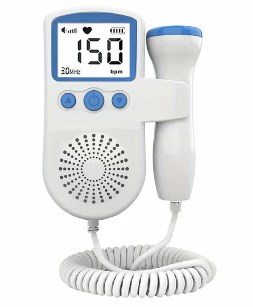 Fetal Doppler for Home Use Choose Pink, Blue Or Green