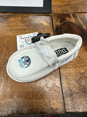 Hey Dudes Custom Bluey &amp; Bingo Shoes - White