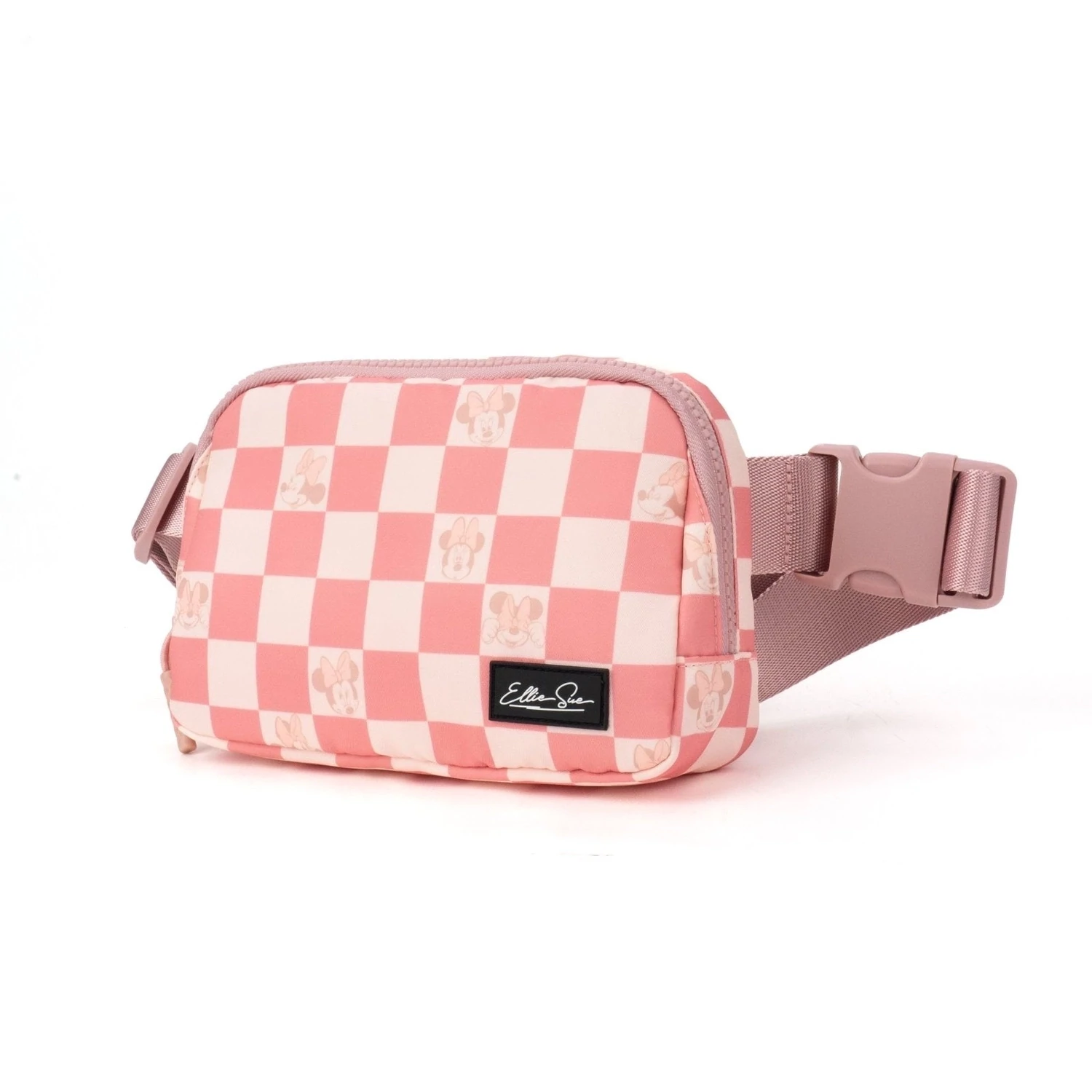 Sweet Ellie Sue Rose Checkers Belt Bag