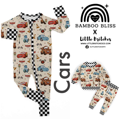 Bamboo Bliss X Little Britches Cars Bamboo Collection