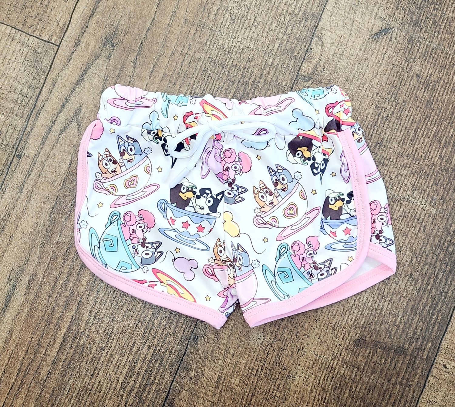 Bluey Tea Cup Shorts