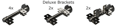 Brackets-Only Deluxe (8-pack)