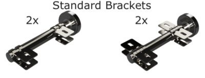 Brackets-Only Standard (4-pack)