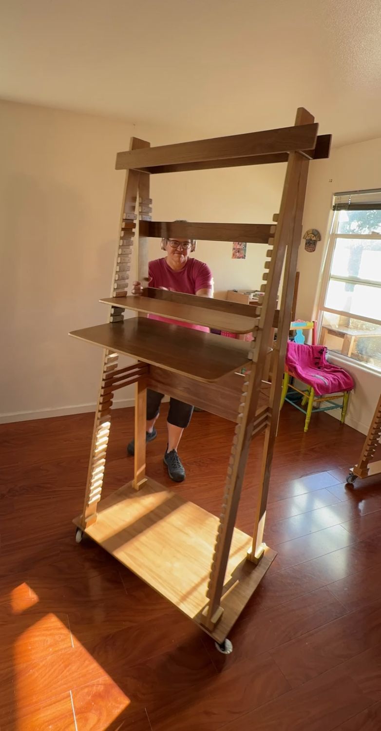 1 Only - Unique Otthsaw Tall Standing Desk - Ready to ship.