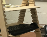 Extra Caterpillar Desk Shelf