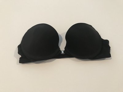 My Black Strapless Bra