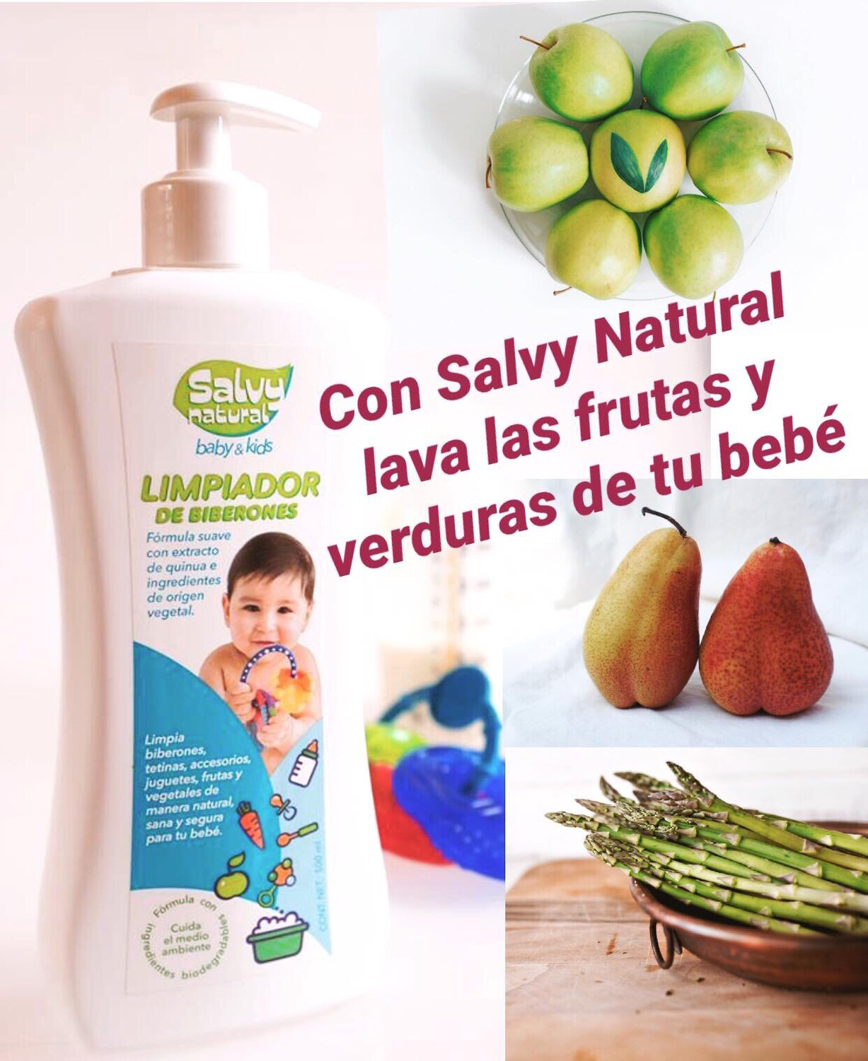 Salvy - Limpiador Natural de 500 ml