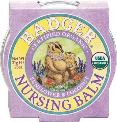 Badger - Balsamo para lactancia - 0.75 oz