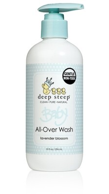 Deep Steep Baby - Shampoo y Gel de Baño de Lavanda - 296 ml