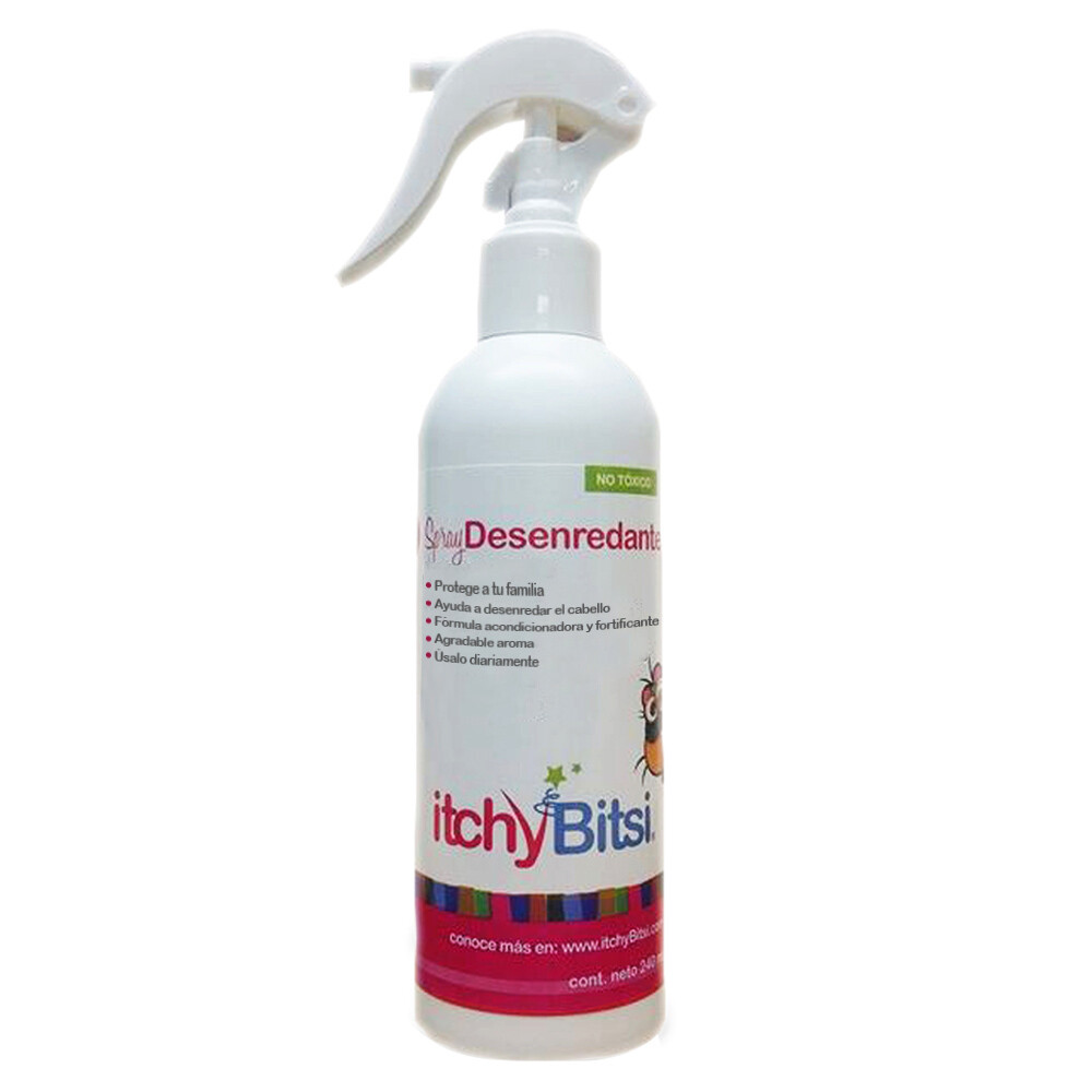 Itchy Bitsi - Spray Desenredante para prevenir los piojos 240 ml