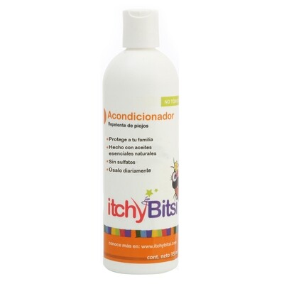 Itchy Bitsi - Acondicionador para prevenir los piojos 355 ml