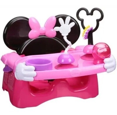 Disney Baby - Silla de Comer Portatil con Actividades de Minnie Mouse