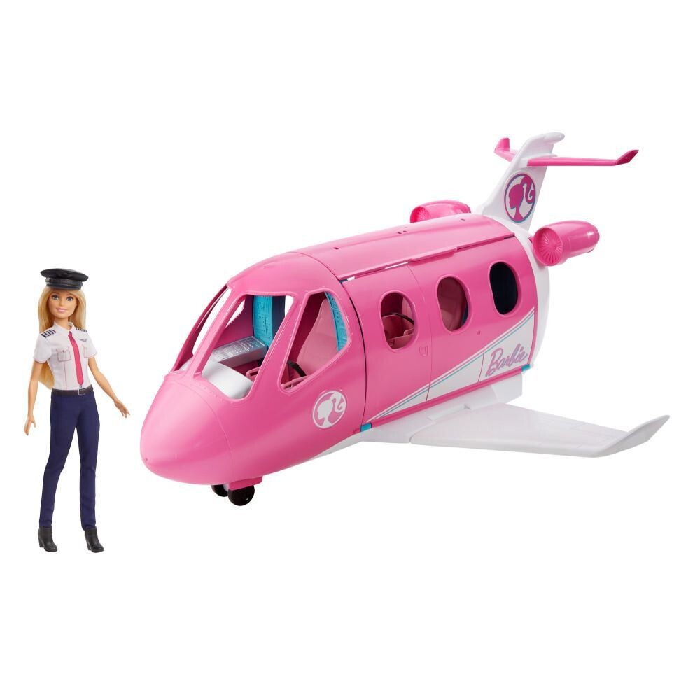Barbie - Jet de Aventuras con Muñeca