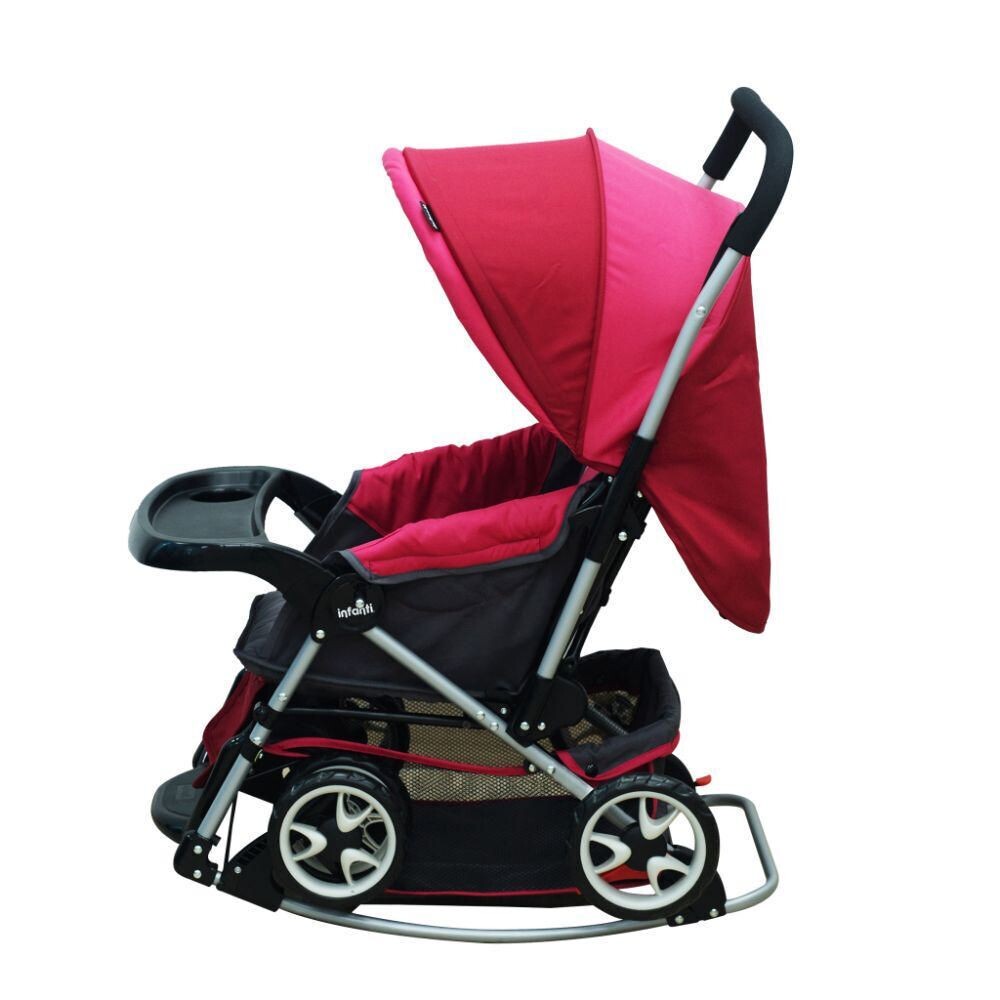 Infanti - Coche Cuna Jersey Pink