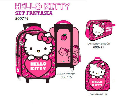 Set de Mochila Hello Kitty Fantasia