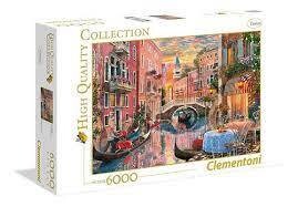 Clementoni - Rompecabezas 6000 piezas Atarceder en Venecia