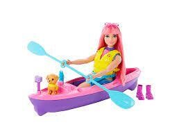 Barbie - DHA Daisy Paseo en Kayak Dia de Campamento
