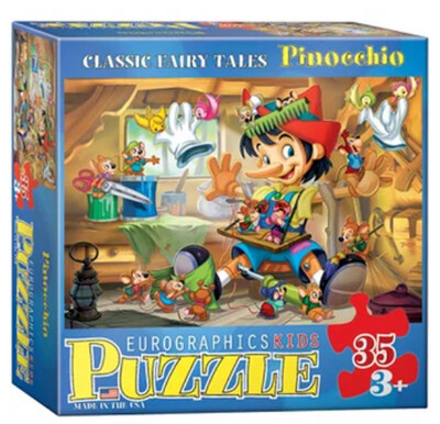 Rompecabeza Pinocho X 35 Piezas