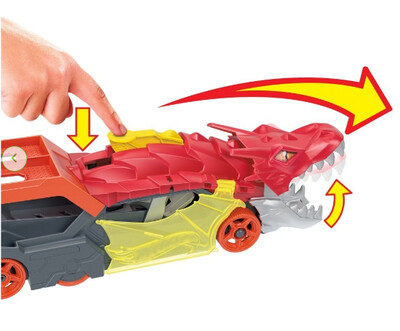 Hot Wheels Remolque de Dragon
