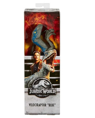 Jurassic World Velociraptor Blue Figura Basica de 12''
