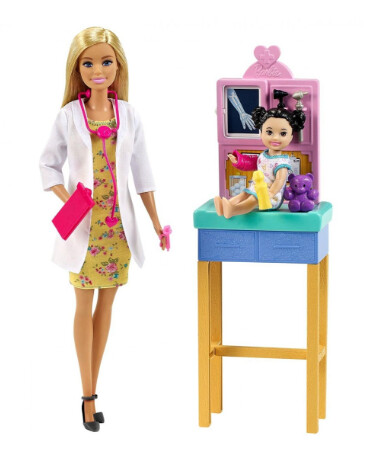 Barbie Pediatra con Bebe