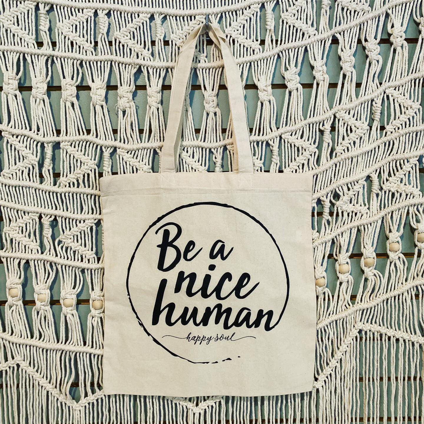 Be A Nice Human Reusable Bag
