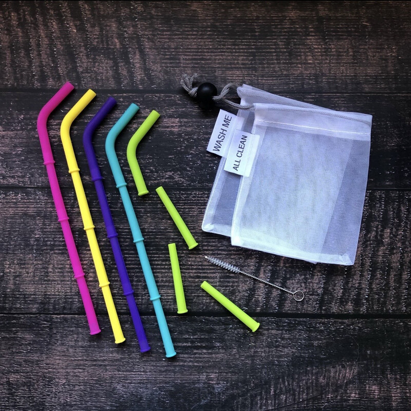 Build-A-Straw Reusable Silicone Straws
