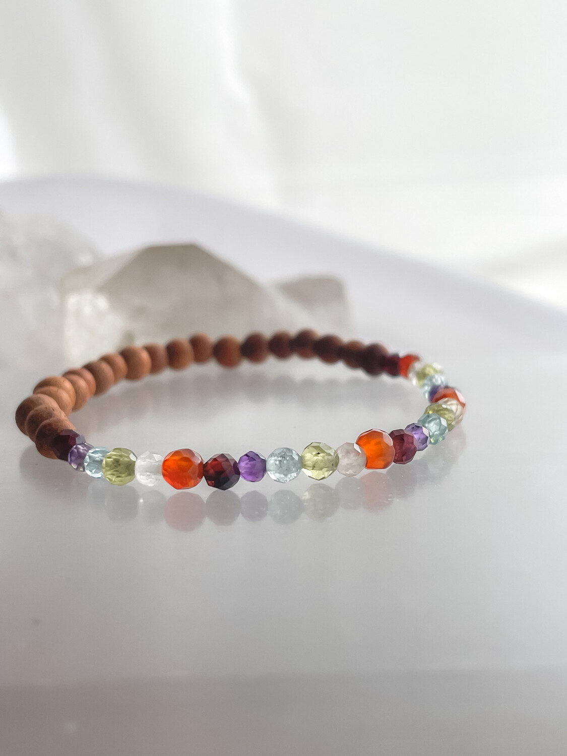Rainbow Healing Crystal Bracelet