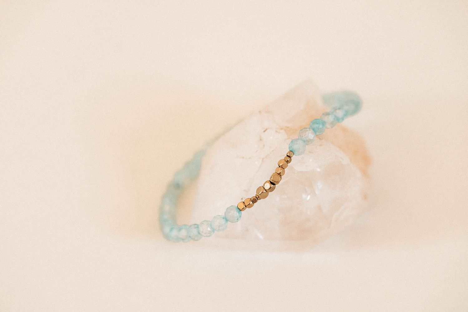 Blue Topaz with Brass Blue Topaz with Brass
