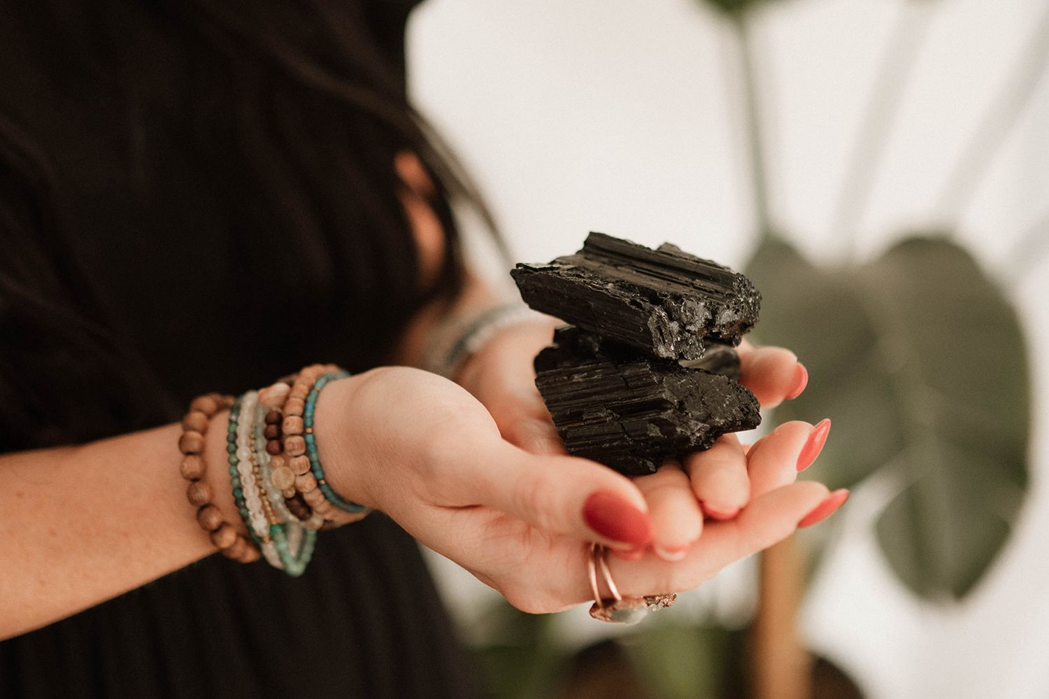 Raw Black Tourmaline Chunk