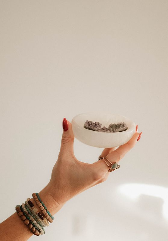 Selenite Bowl