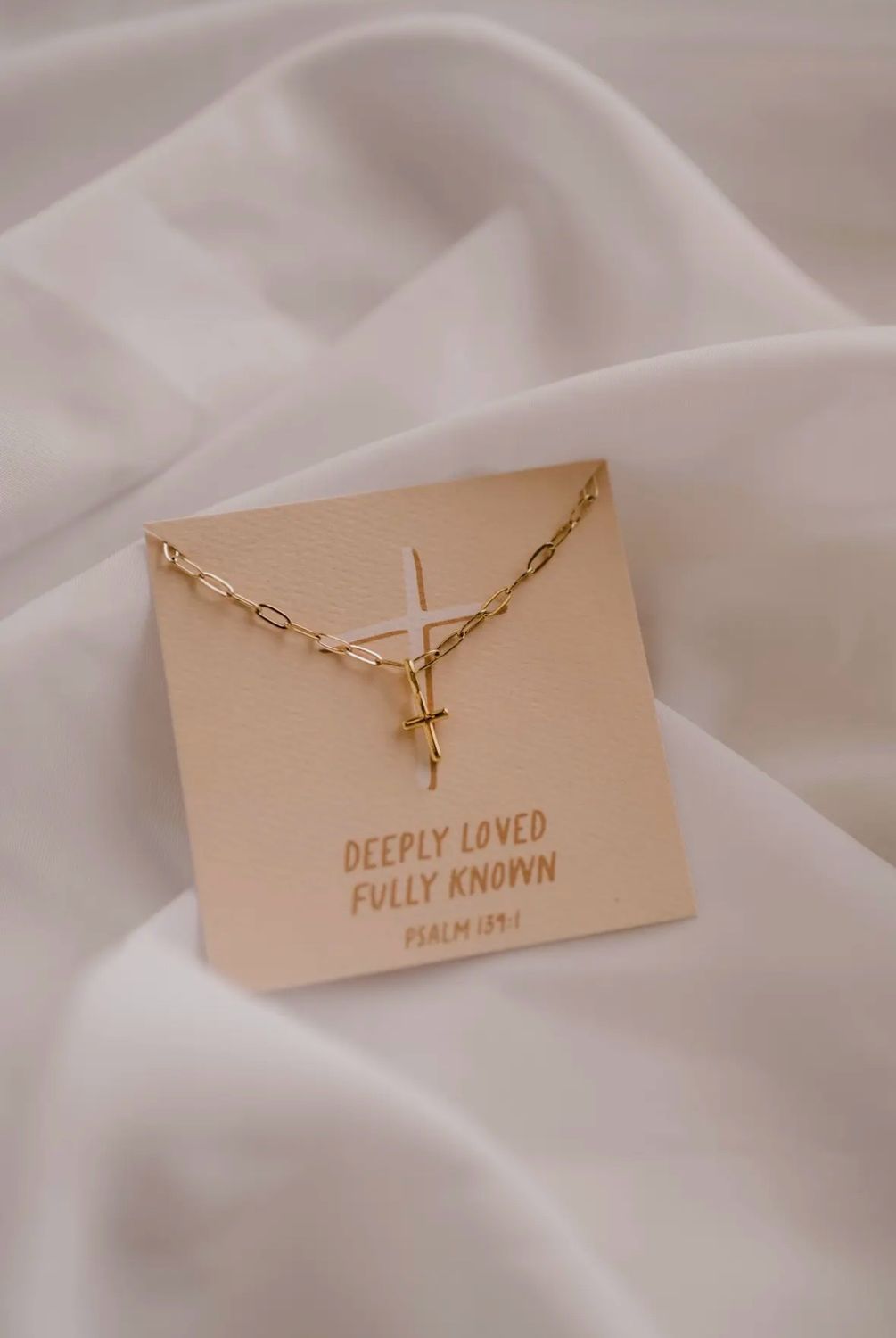 Deeply Loved Fully Known Charm Necklace Deeply Loved Fully Known Charm Necklace