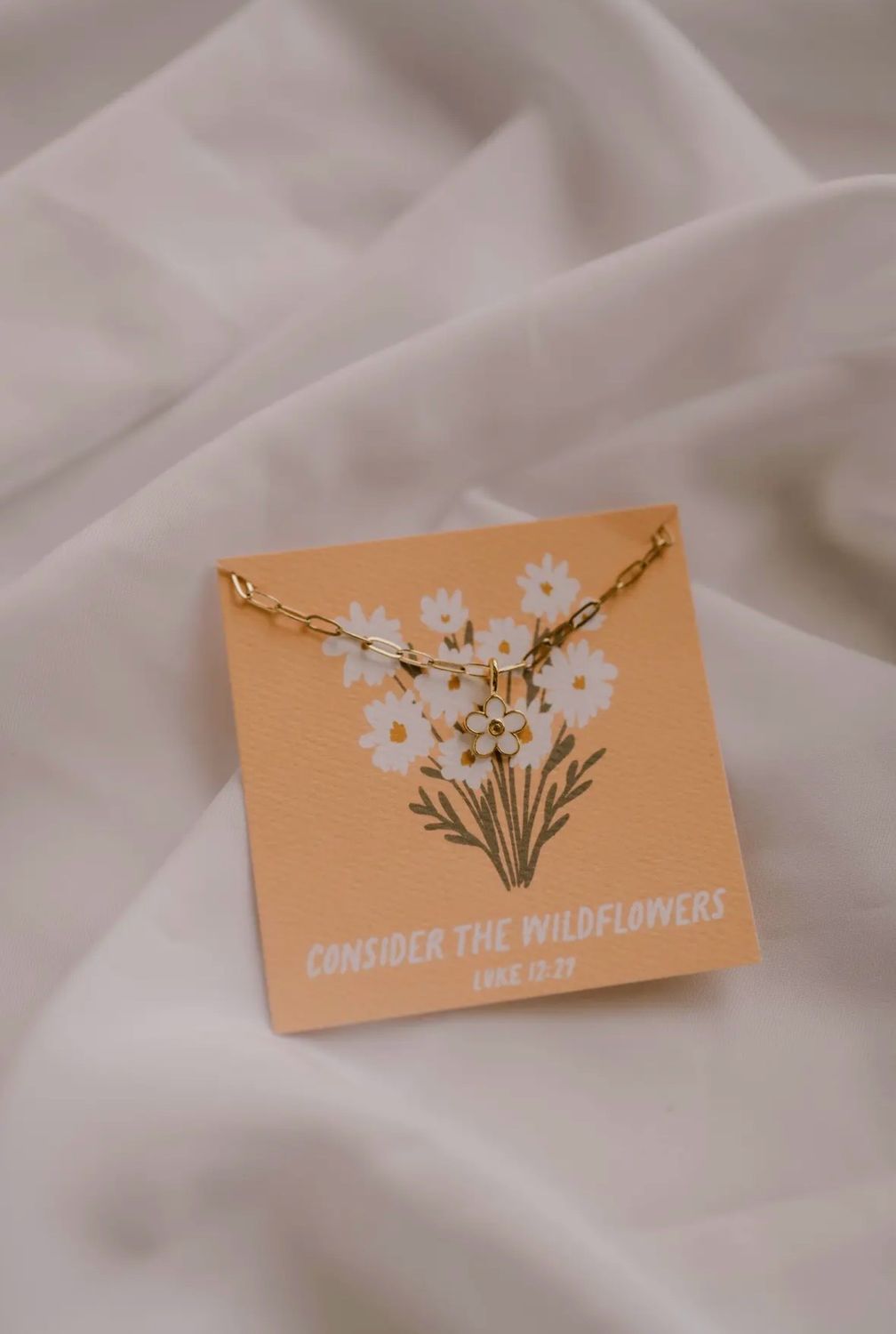 Consider The Wildflowers Charm Necklace