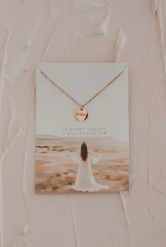 Praise Disc Necklace