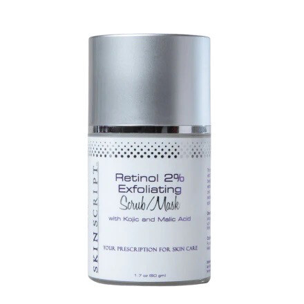 Skin Script Retinol 2% Exfoliating Scrub/Mask