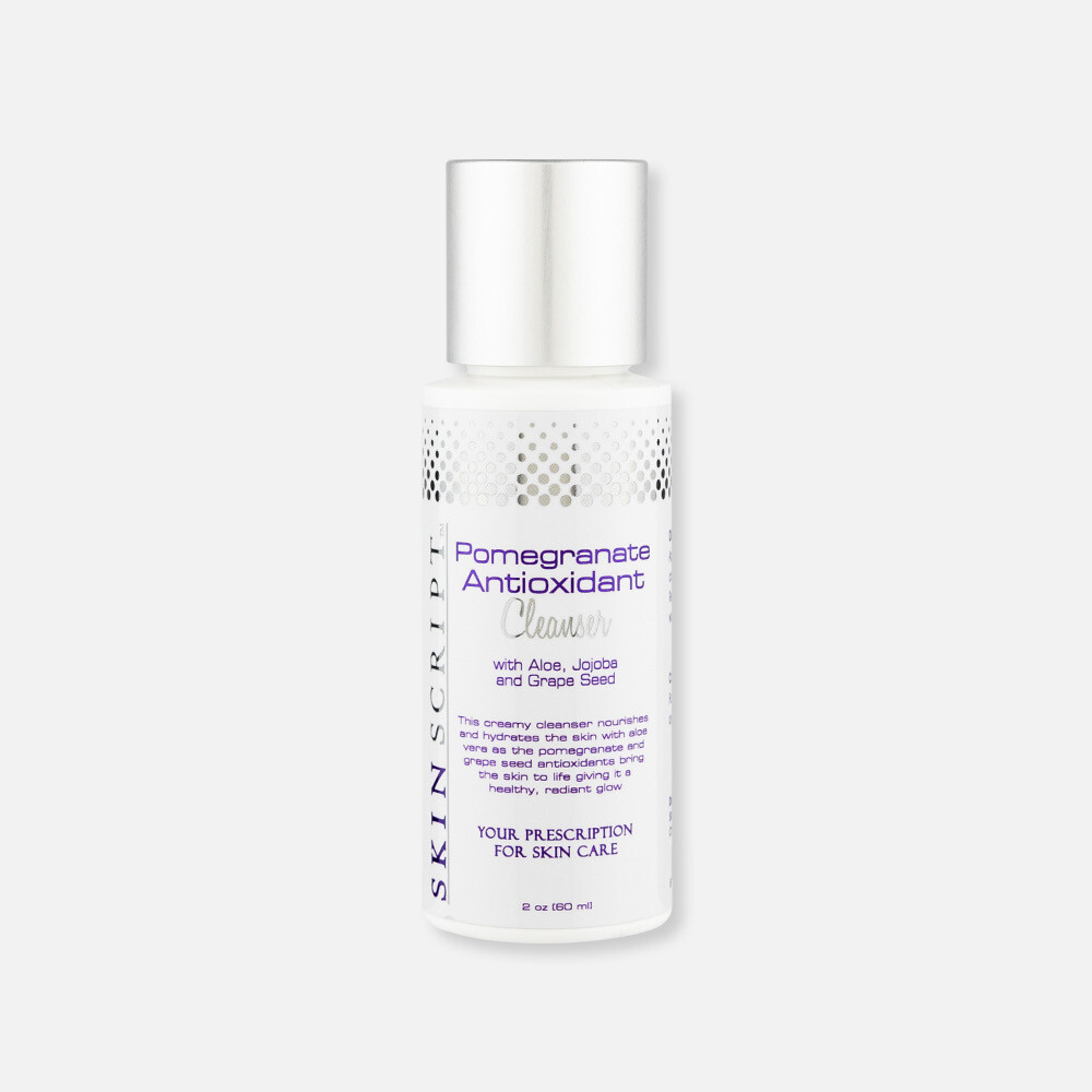 Skin Script Pomegranate Antioxidant Cleanser, 2oz