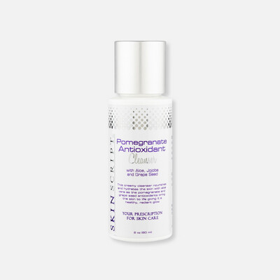 Skin Script Pomegranate Antioxidant Cleanser, 2oz