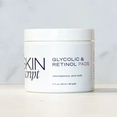 Skin Script Glycolic And Retinol Pads
