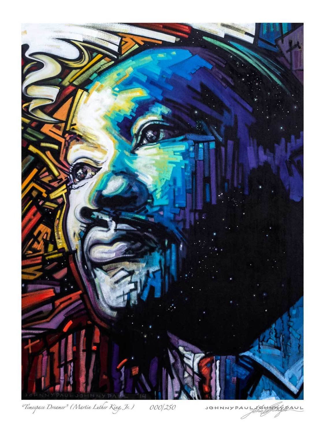 "Timespace Dreamer" (M. L. King, Jr.) "Timespace Dreamer" (M. L. King, Jr.)