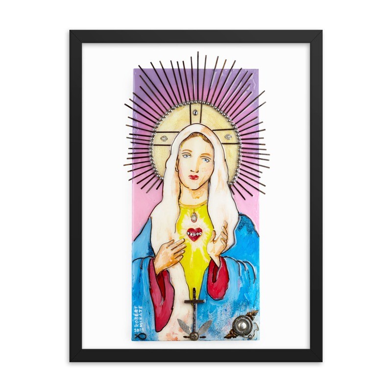 Mother Mary Framed poster