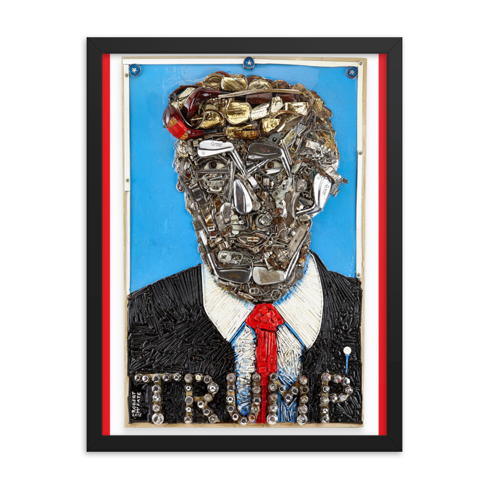 LugNut Trump Framed poster