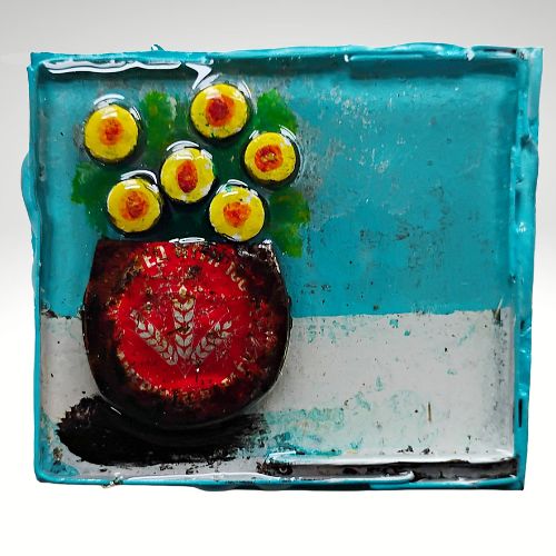 Small Batch Art Magnet # 8570